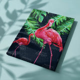 Paint by Numbers Two Flamingos
