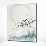Diamond Painting Two birds under the moon Japan