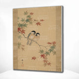 Diamond Painting Two birds between maple leaves (autumn) Japan