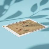 Diamond Painting Two birds between maple leaves (autumn) Japan