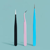 Tweezers trio (3-piece)