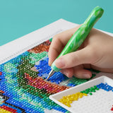 Turn & Set Precision Pen – Sea Foam Swirl (threaded)