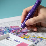 Twist and Set Precision Pen – Stardust-Purple (threaded)