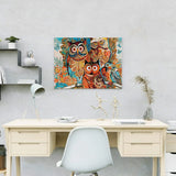 Paint by Numbers Owls
