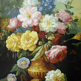 Paint by Numbers Vase with Coloured Flowers