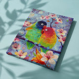 Paint by Numbers Parrots in Love