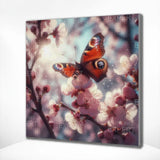 Diamond Painting Butterfly with Flowers
