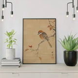 Paint by Numbers Bird on a silent branch Japan