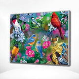 Diamond Painting Birds and Flowers