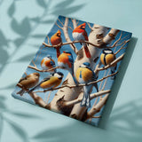 Paint by Numbers Birds in a Tree Full of Life