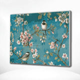Diamond Painting Birds with Flowers