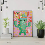 Paint by Numbers Cheerful Cactus