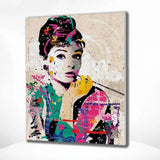 Paint by Numbers Woman with Coloured Shades