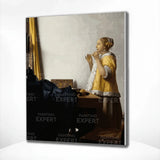Paint by Numbers Woman with a Pearl Necklace