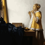 Paint by Numbers Woman with a Pearl Necklace