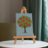 Walk through the apple orchard - Paint by Numbers Mini Set of 6