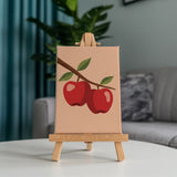 Walk through the apple orchard - Paint by Numbers Mini Set of 6