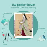 Diamond Painting White Rabbits in the Autumn Basket Japan