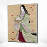 Paint by Numbers White Rabbits in the Autumn Basket Japan