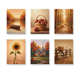 Soft Early Autumn - Paint by Numbers Mini Set of 6