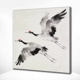 Diamond Painting Zen Cranes I Warm, Chris Paschke Japan