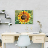 Paint by Numbers Sunflower Yellow Orange