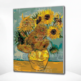 Paint by Numbers Sunflowers Van Gogh