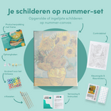 Paint by Numbers Sunflowers Van Gogh