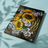 Paint by Numbers Sunflowers and Chamomile