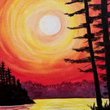 Diamond Painting Sunset