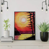 Diamond Painting Sunset