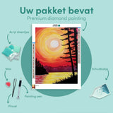 Diamond Painting Sunset