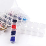 Premium storage box with 28 jars