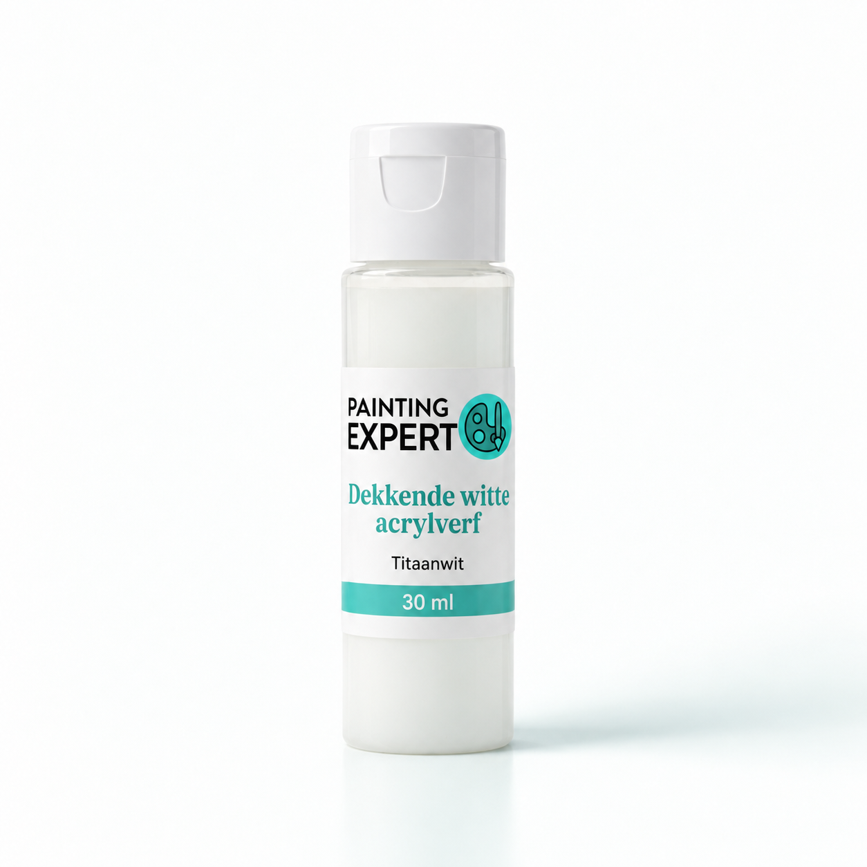 Painting by Numbers Expert dekkende witte acrylverf in een flesje van 30 ml