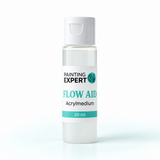 Painting by Numbers Expert Flow Aid acrylmedium in een flesje van 30 ml met witte klapdop.