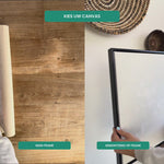 Geen frame of gemonteerd op frame