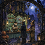 Schilderen op nummer De apotheek van de nacht – Halloween