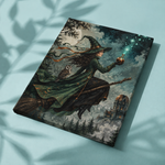 Afgewerkt canvas Heks, alsjeblieft op stof