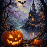 Schilderen op nummer Jacks duistere gloed – Halloween