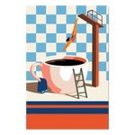 Vrijstaand ontwerp Koffieduik zonder achtergrond