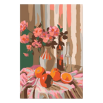 Vrijstaand ontwerp Oranje Bloemen zonder achtergrond