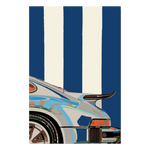 Vrijstaand ontwerp Retro Sportwagen zonder achtergrond