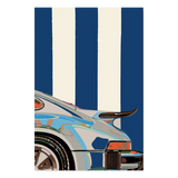 Vrijstaand ontwerp Retro Sportwagen zonder achtergrond