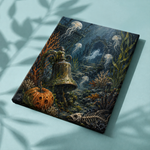 Afgewerkt canvas Spoken onder de zee op stof