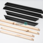 Wooden Frame 4cm Thick White/Black/Brown