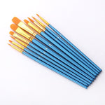 Super Deluxe Nylon Brushes - Acrylic Paint